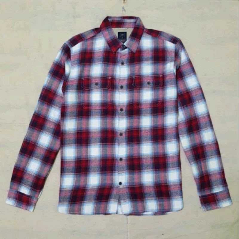 GAP PENDLETON shirt kemeja flannel workshirt denim