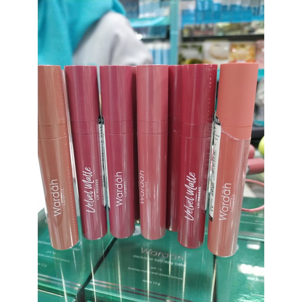 Wardah Colorfit Velvet Matte Lip Mouse