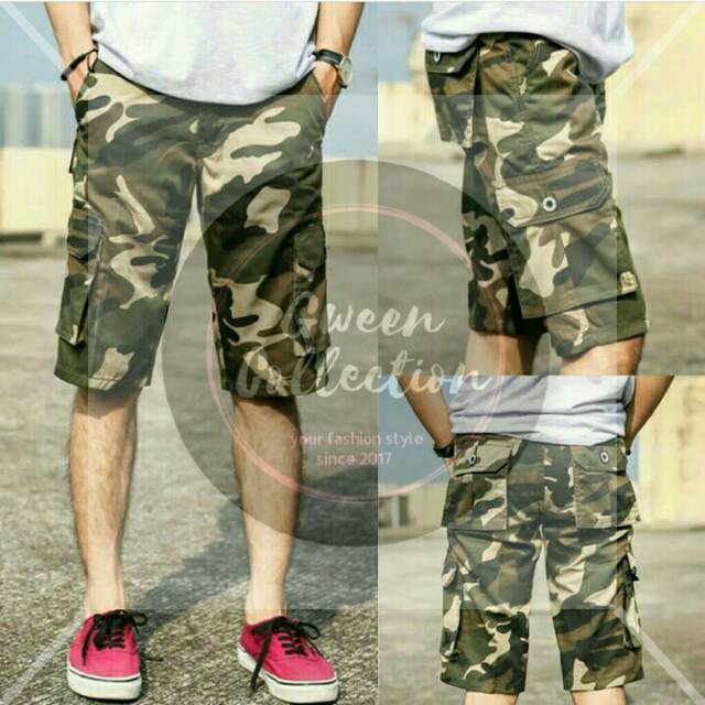 Celana cargo army / celana pendek army / celana cargo pendek model army