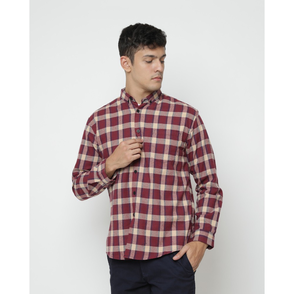 

Erigo Flannel Pralims Red