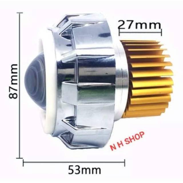 Lampu utama motor dan mobil Model projie