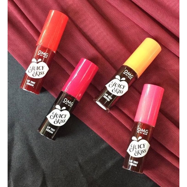 OMG Juicy Kiss Lip Tint Serum | Serum Bibir | Lip Tint | Tint Serum | BPOM Oh My Glow Glam