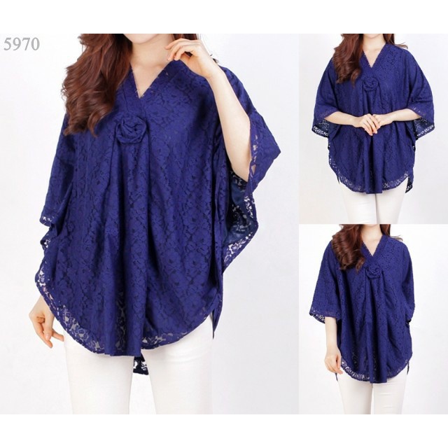 Atasan Baju Abaya Brukat Jumbo Bigsize Perempuan Cewe Wanita Murah