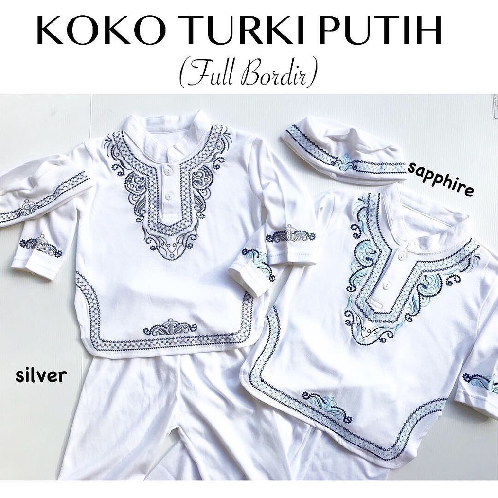 BAJU CELANA PECI KOKO TURKI BORDIR babeebabyshop  baju anak setelan anak setelan bayi baju bayi