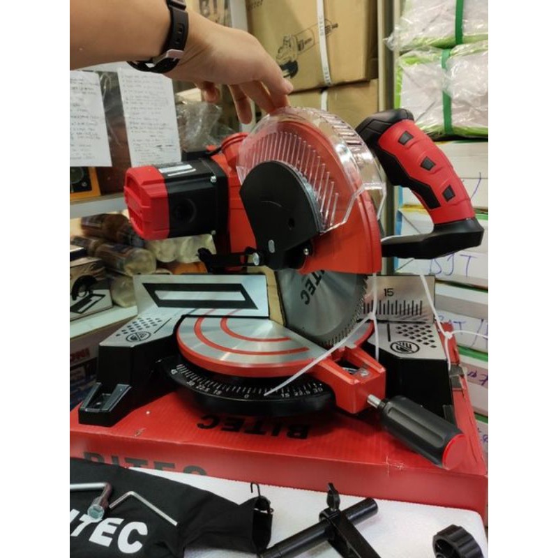Miter Saw Bitec MSM R1210B Mesin Potong Kayu 10inch Bitec Mitersaw 10 inch