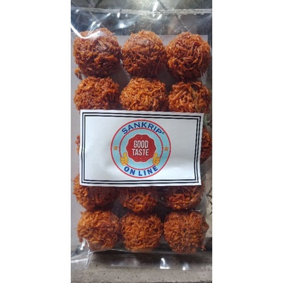 

Kremes Ubi Grubi Carang Mas Cakar Ayam Bulet Bulat Mini Gula Merah Manis (isi 15 pcs)