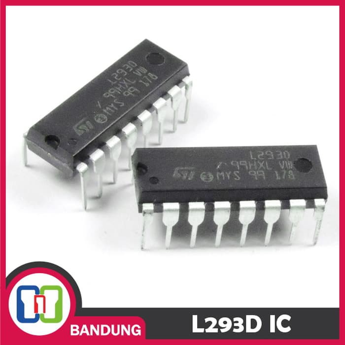 L293 L293D DIP 16 4 CHANNEL HALF H MOTOR DC STEPPER DRIVER IC