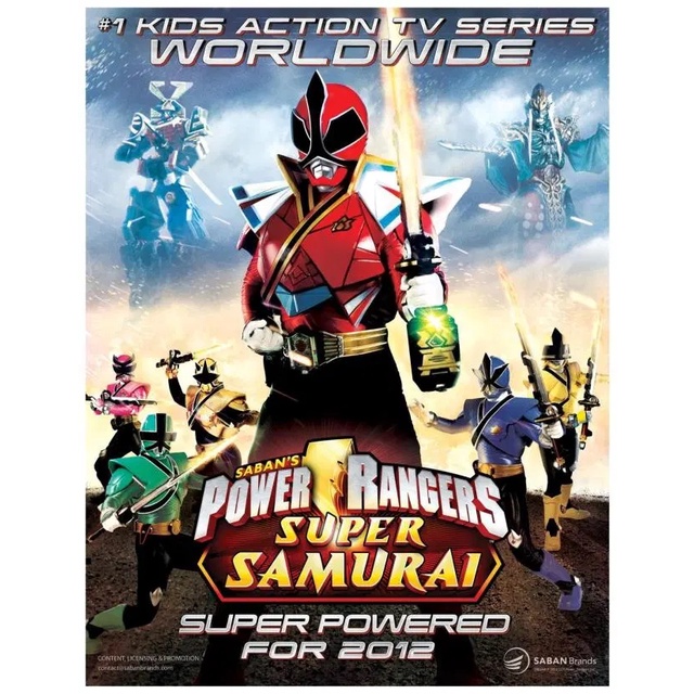 DVD Power Rangers: Super Samurai Complete