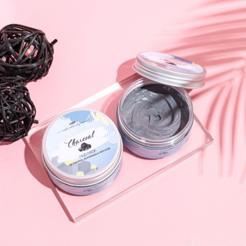 [MBCSKIN] Mudmask Charcoal MBC | Masker Lumpur Charcoal
