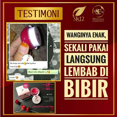 LIP CARE SR12 BEST SELLER!! PELEMBAB BIBIR / LIP BALM / PENCERAH WARNA BIBIR AMAN BPOM