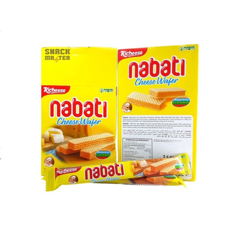 

Richeese Nabati Wafer 20 x 7.5gr