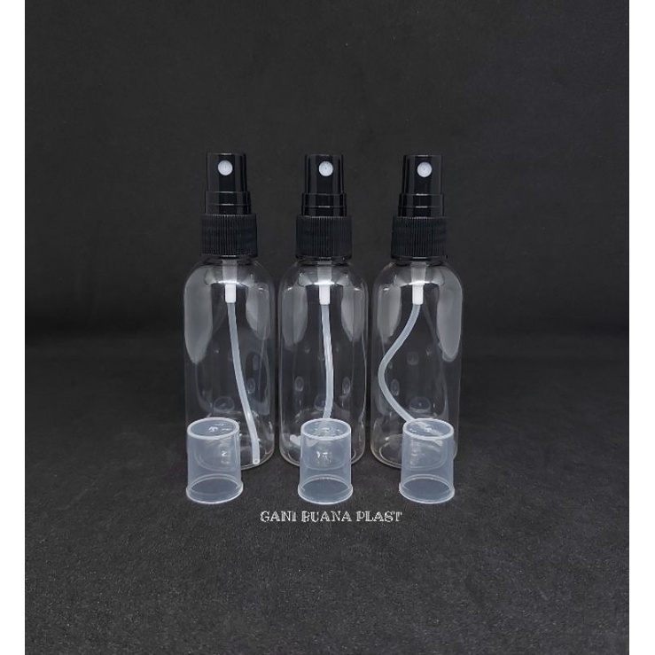 BOTOL SPRAY 60ML NATURAL SPRAY HITAM