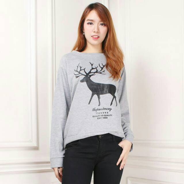 NS.sweter rs jumbo motif sablon