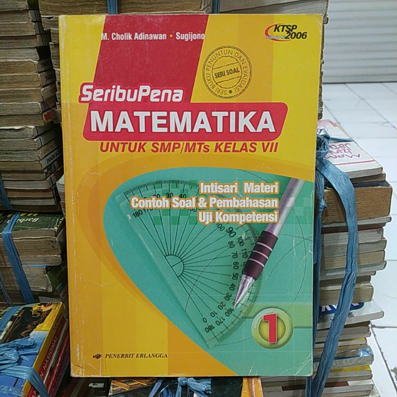 KTSP 2006 seribu pena matematika untuk SMP kelas 7 m Kholik adinawan dan sugijono