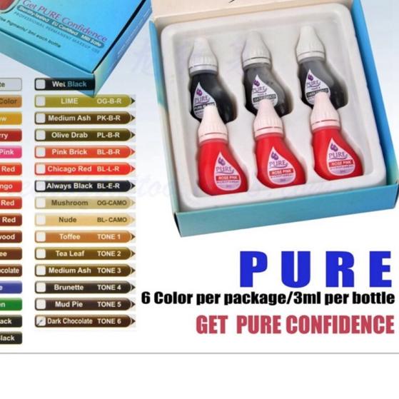 ۞ PURE INK TINTA SULAM ALIS DAN TINTA SULAM BIBIR ORI ✧