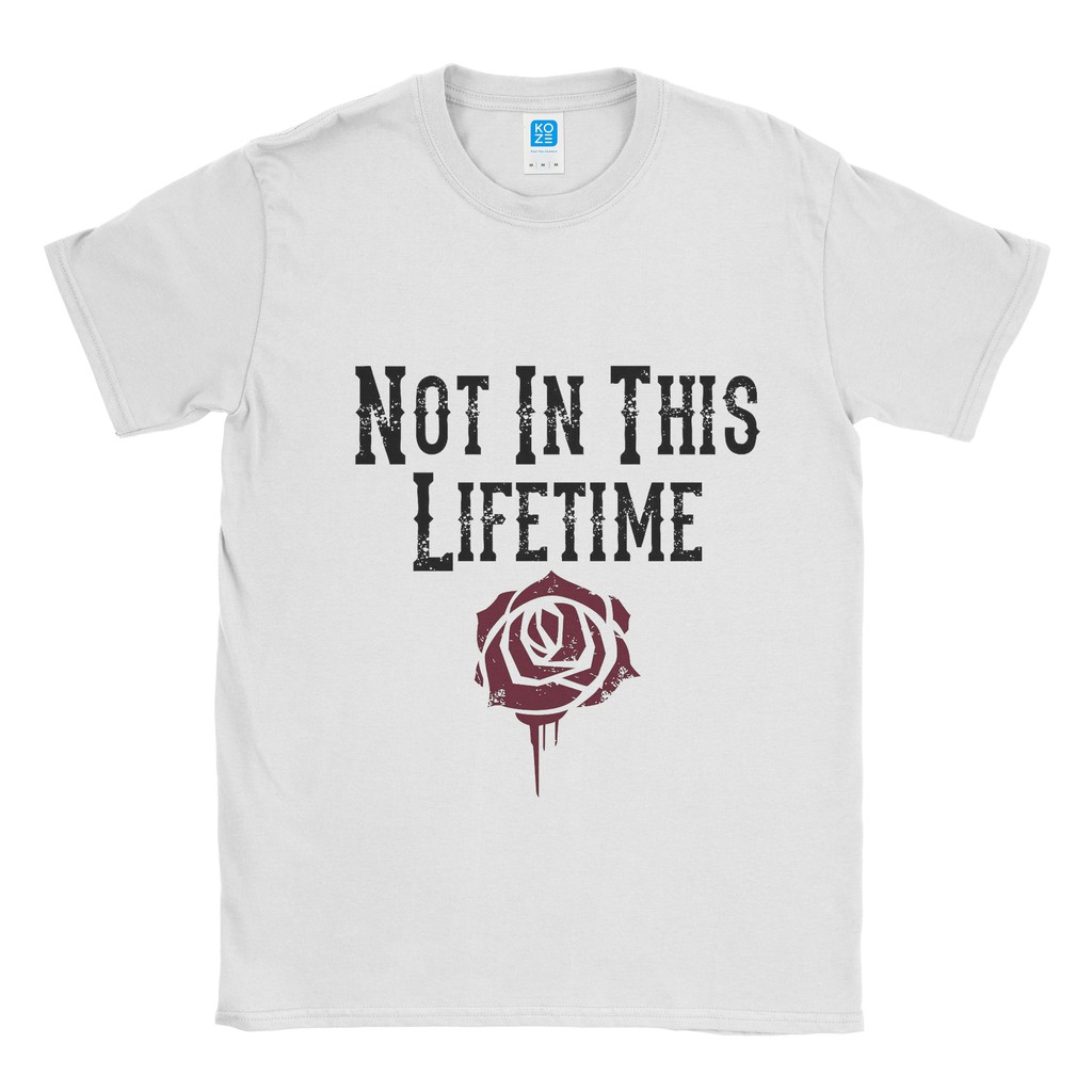 Baju Kaos Band Guns N Roses Not In This Lifetime
