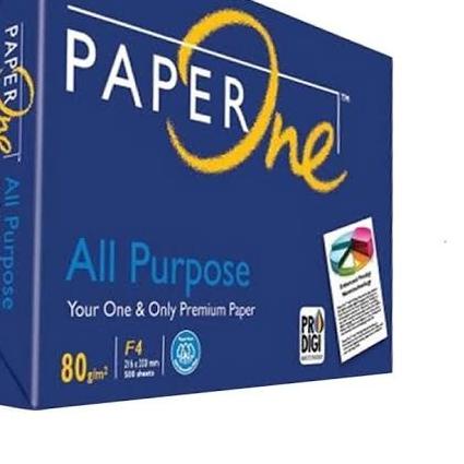 

✮ Kertas Hvs Paper One F4 80gram ●