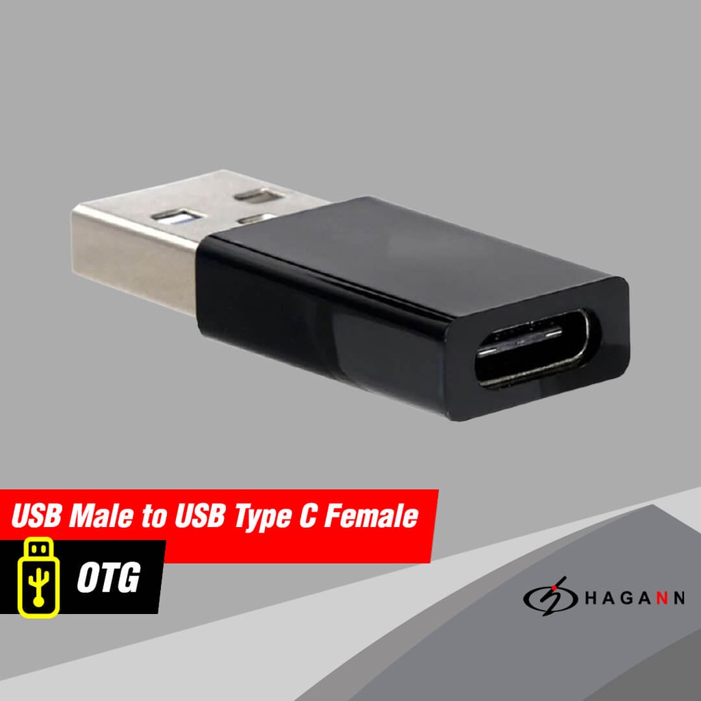 USB 3.0 Male To Type C Female OTG Adapter Converter Mini Connector