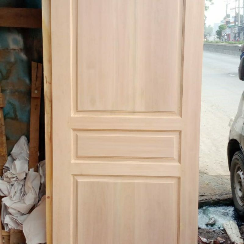 pintu kamar kayu meranti oven