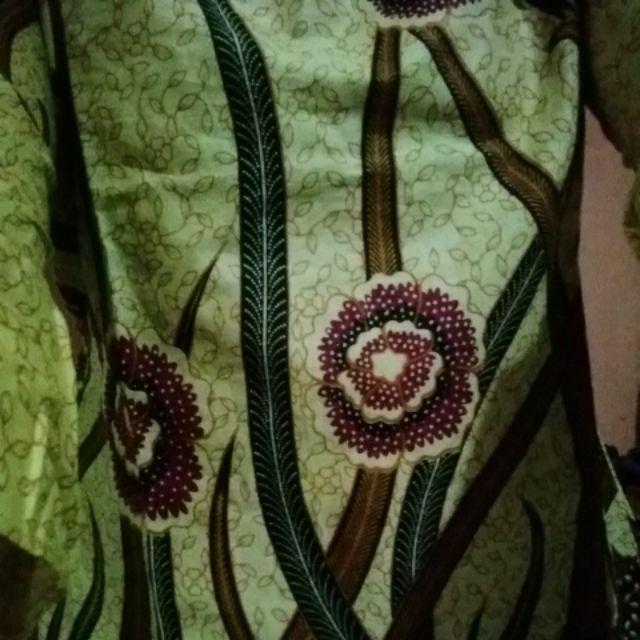 Atasan Batik Dolby Dolbi Dobby Doby Tenun Sutra Tulis Halus Katun Atbm Baron ,sarombit Atasan