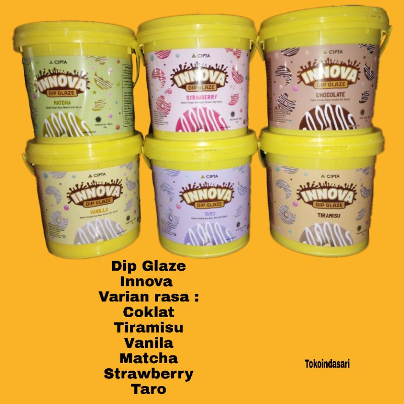 

Innova Glaze Dip 1kg | Glaze Innova 1kg