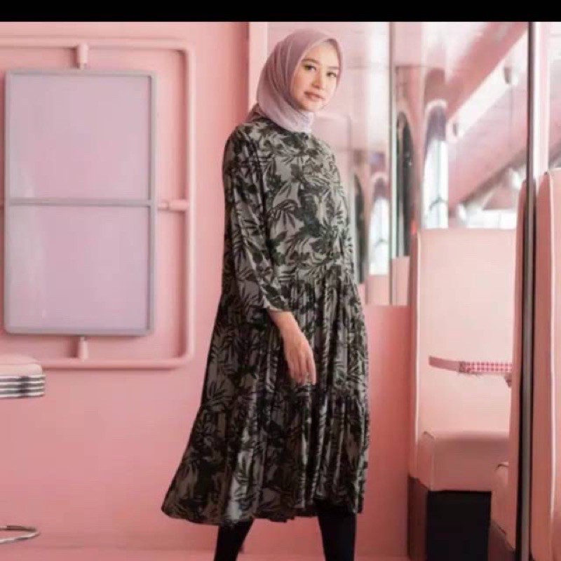 preloved prelove haidee orlin midi dress haidee&orlin