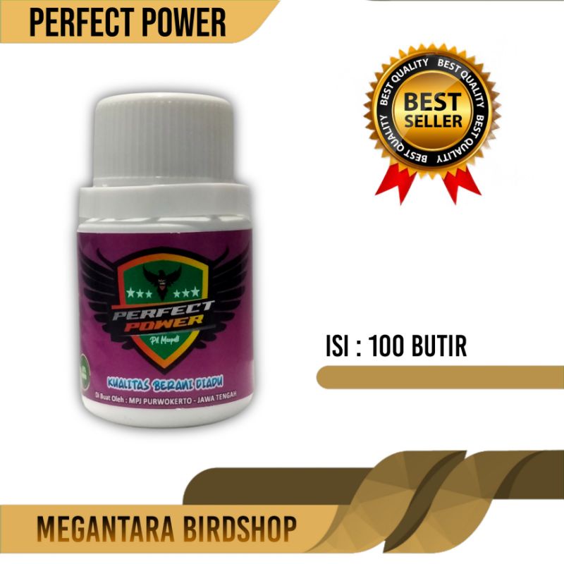 perfect power jamu merpati untuk merpati balap dan jablay 100 butir
