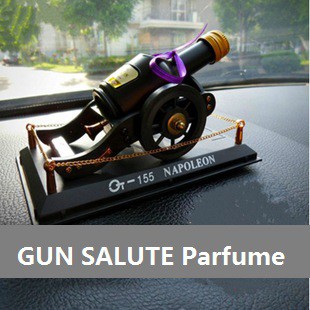 Parfum Perfume Pewangi Pajangan Dashboard Mobil Botol Botol / GUN SALUTE Special Edition