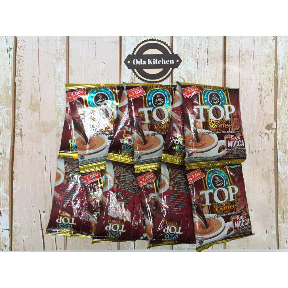 TOP COFFEE KOPI MOCCA RENCENG 12X30gr