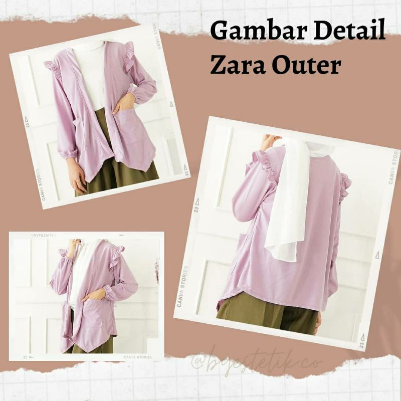 [byestetik.co] Zara Outer / Cardigan / Outer wanita