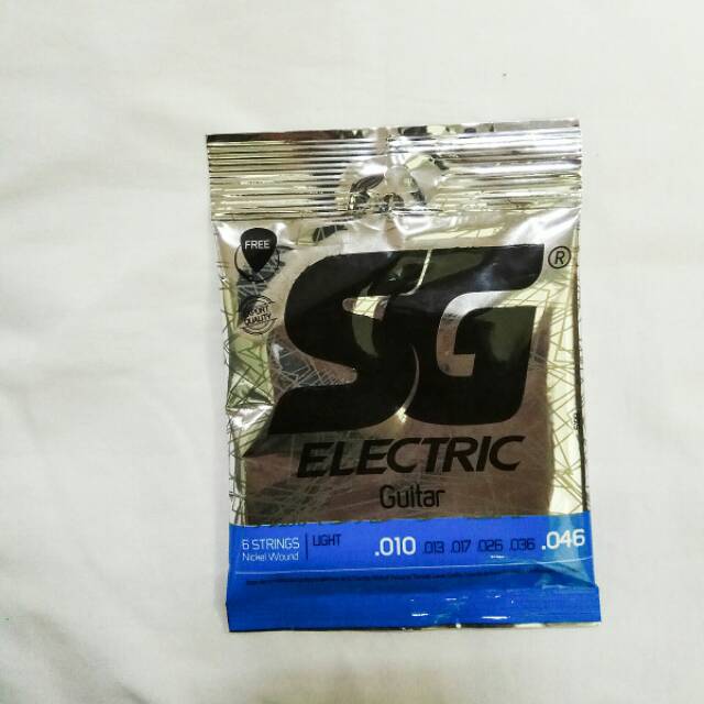 Senar Gitar Listrik SG 5198 010 Ori