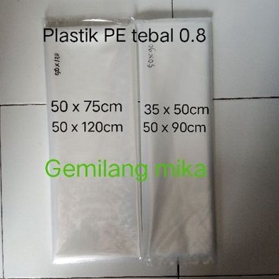 Plastik packing ikan koi tebal 0.8 MURAH