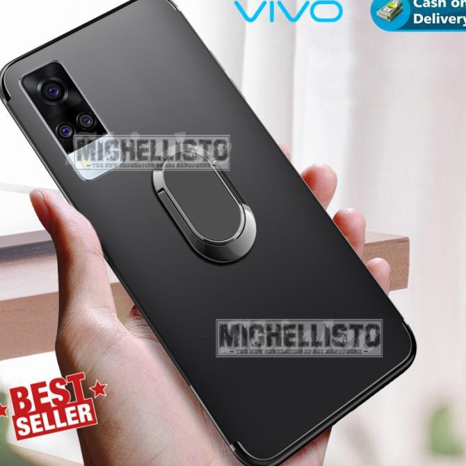 Case Vivo Y53S Ring Magnetic Slim Matte Case Protection Mhs-1082