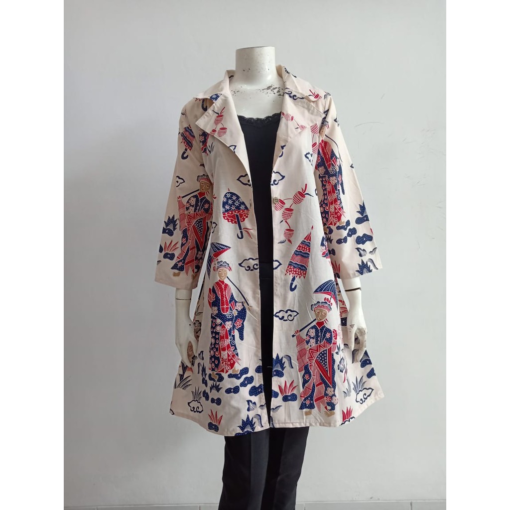 OUTER MEISHIN | YURIKO OUTER BATIK WANITA KEKINIAN