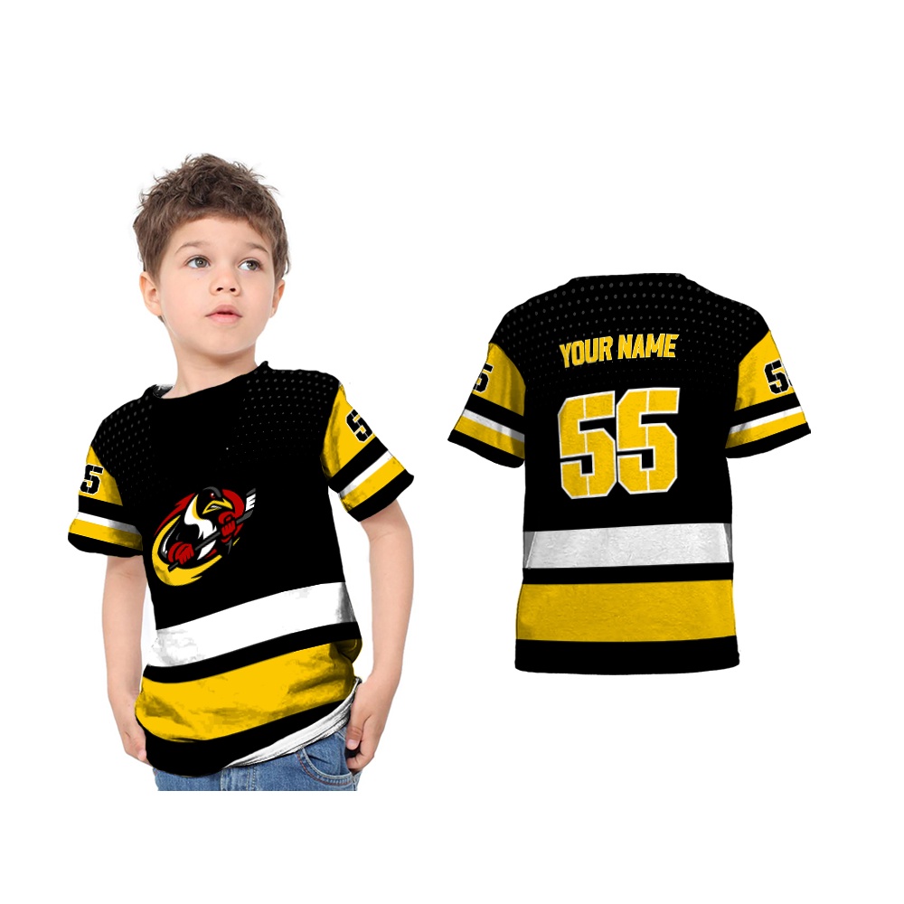 JERSEY ICE HOCKEY Kaos jersey anak laki - laki printing free nama