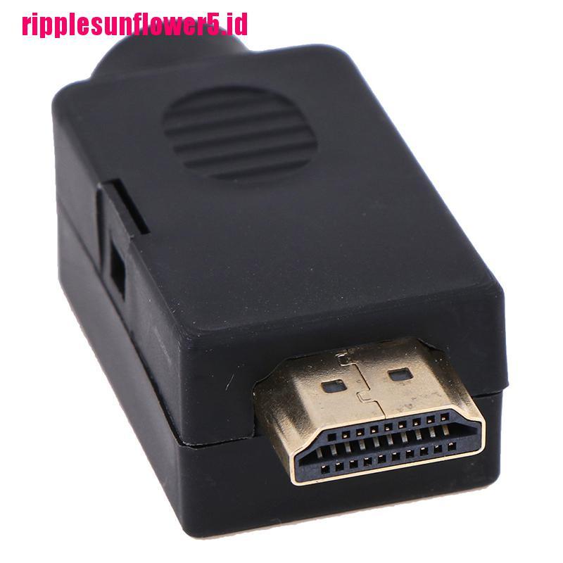 19p Konektor Terminal HDMI Male Tanpa Solder