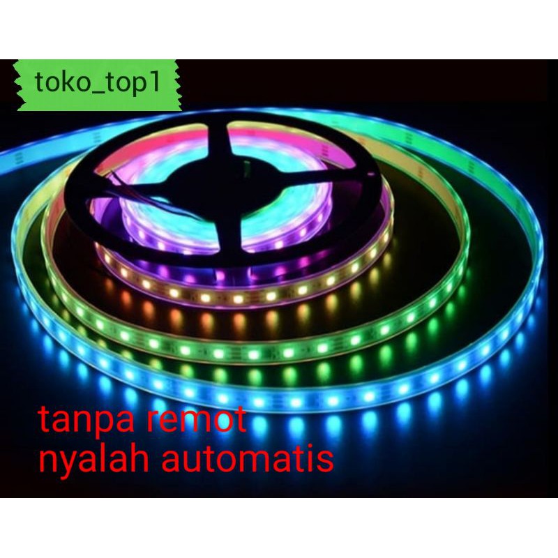 Running led  strip  flexible 5050 RGB 5m waterproof full  Running led  strip  flexible 5050 RGB 5m waterproof full
