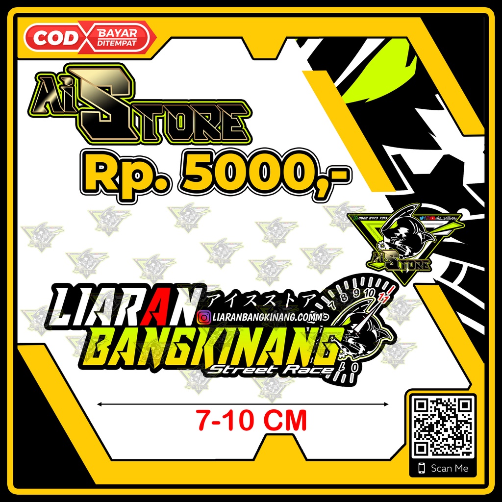 Stiker Liaran Bangkinang