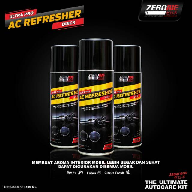 Pembersih Penyegar Ac Mobil Zerone Ac Refresher Indonesia