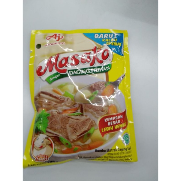 

AJINOMOTO PENYEDAP RASA MASAKO SAPI 100G