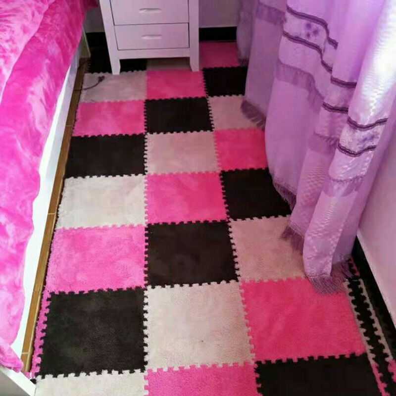 karpet puzzle bulu lembut Uk 30cmx30cm