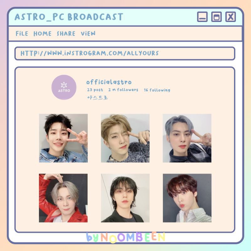 (Pre-order) ASTRO Photocard PC Broadcast "All Yours" era