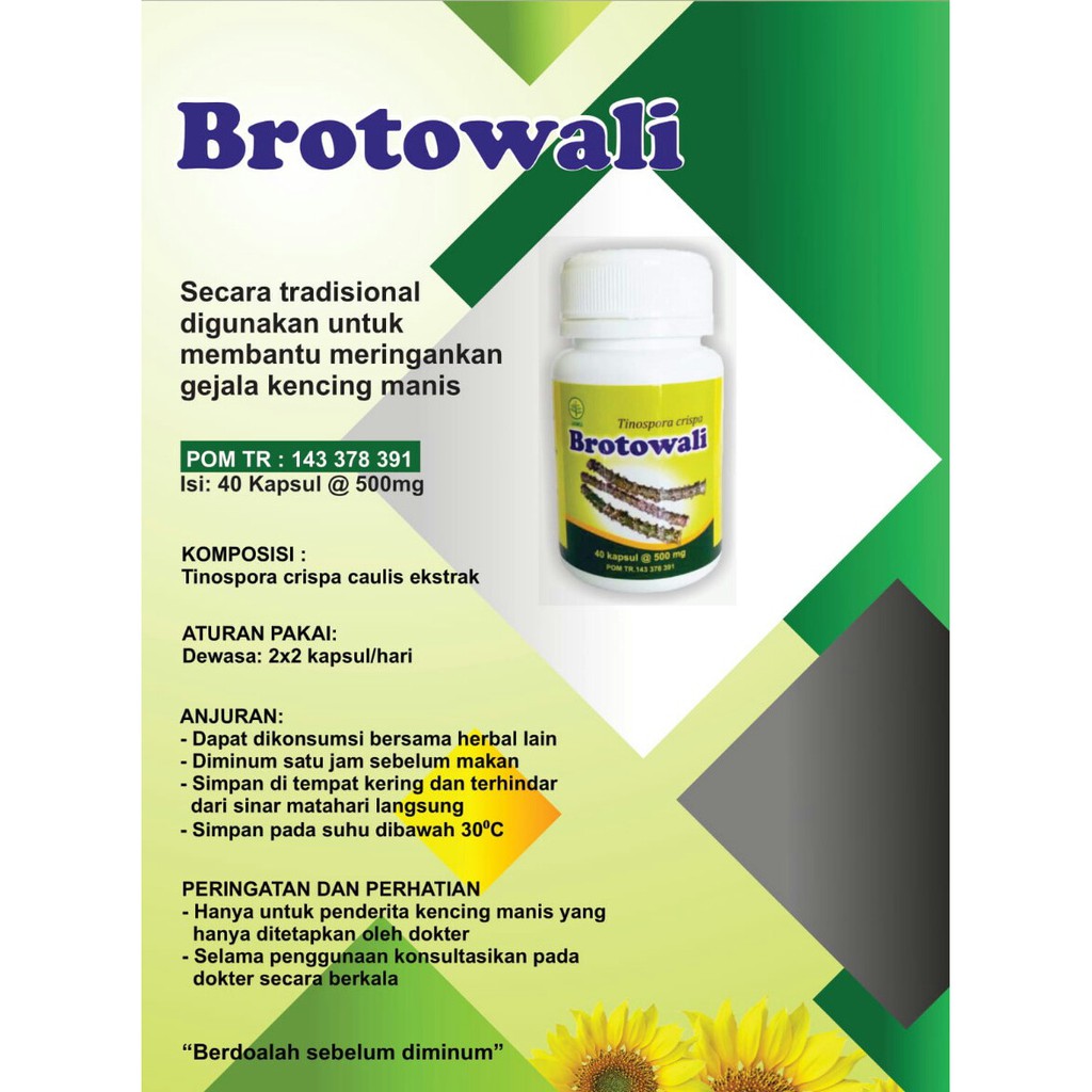 

BROTOWALI MENGATASI DIABETES