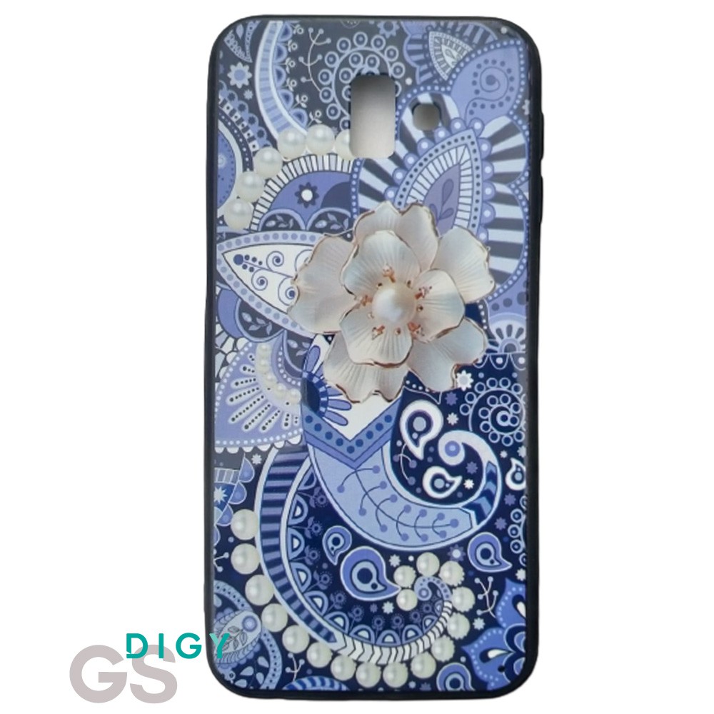 promo Murah Casing SAMS J6 PLUS Spider Motif henna word  Kayu Hardcase TPU case hp model cowok Fuze