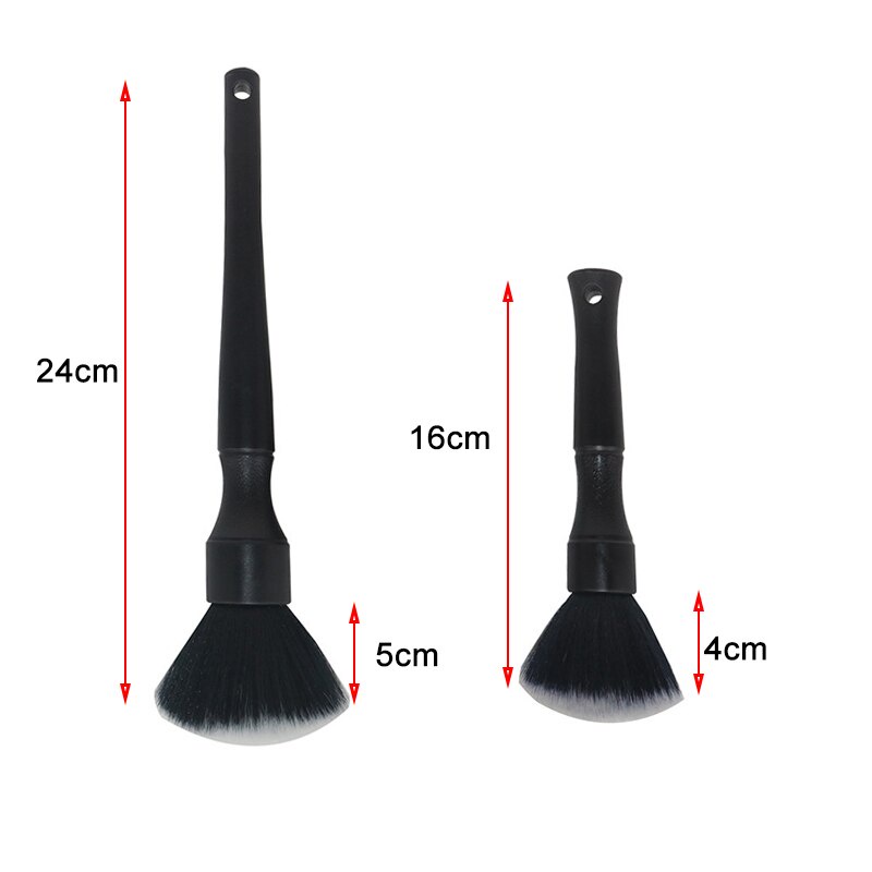 Ultra-Soft Detailing Auto Interior Brush With Synthetic Bristles Car Dash Duster Crevice Brush