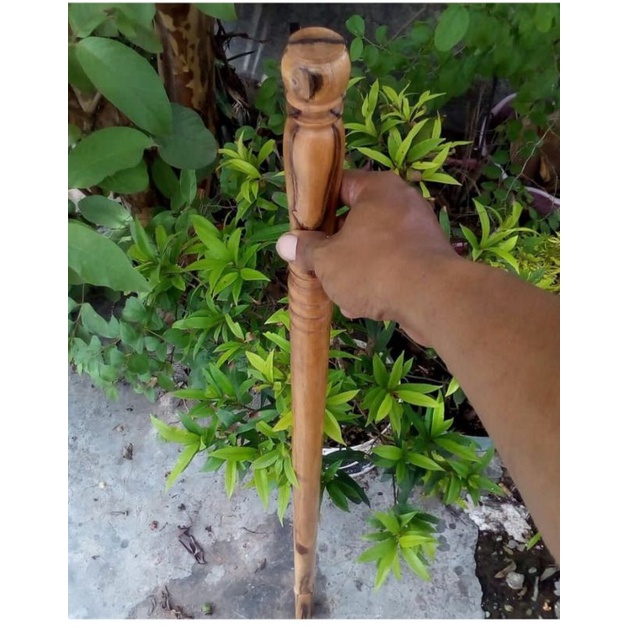 tongkat komando 1 meter kayu bidara arab 0899