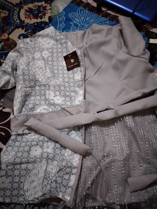 Tey-17 Batik Wanita Asj Sa Hrb026 Kenongo Kemeja Tosca Pendek