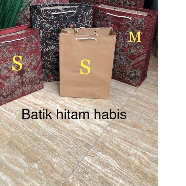 

➾ [HARGA 12 PCS] XL Paper Bag / PaperBag Batik - Polos Grosir / Lusinan Ukuran XL / Kantong Hadiah ➶