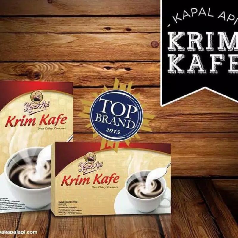 kapal api krim kafe box 50 x 3 gram