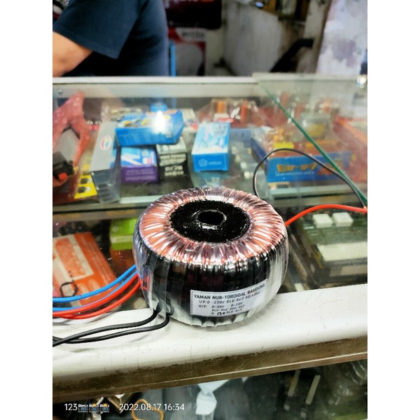 TRAFO DONAT TOROIDAL MIXER 0 20V 0 20V 0 13V 3A